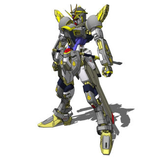 精细机器人机甲模型 高达 (33)